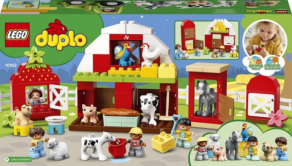 LEGO 10952 DUPLO Town Fattoria con Fienile Età 2+ - immagine 4