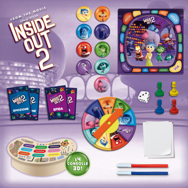 Lisciani Giochi 104635 Inside Out 2 Il Gioco Delle Emozioni Età 6+ - immagine 3