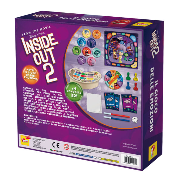 Lisciani Giochi 104635 Inside Out 2 Il Gioco Delle Emozioni Età 6+ - immagine 6