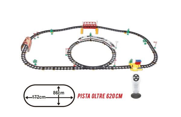 Teorema 66675 Treno Freccia Veloce Telecomandato Controller Infrarossi - immagine 2