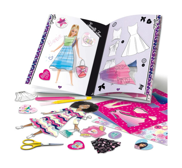 Lisciani Giochi 86023 Barbie Fashion School Create Your Style - immagine 2