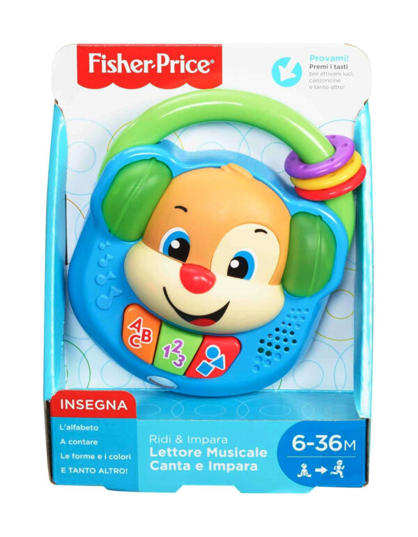 Fisher-Price Lettore Musicale Canta e Impara Età 6-36m - immagine 6