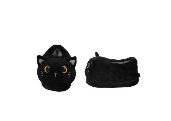 iTotal XL2843 Pantofole Plush BLACK CAT Taglia Unica 36-49