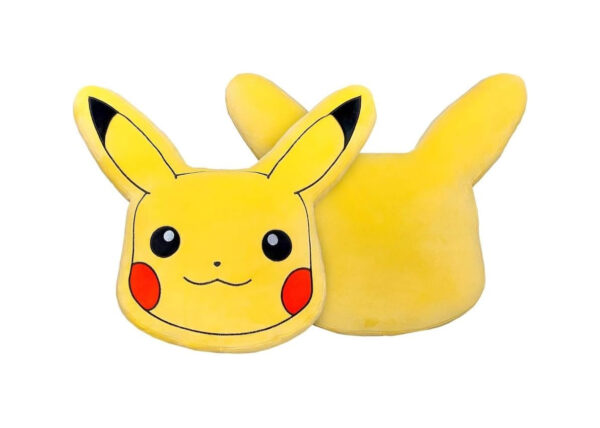 Cuscino Pokemon Pikachu Morbido e Soffice 35x35x4cm - immagine 2