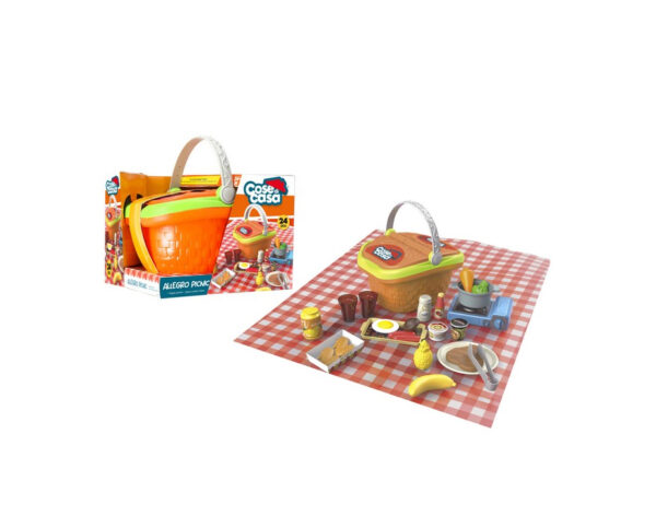 Globo 42461 Cestino Picnic Fast Food 24pz