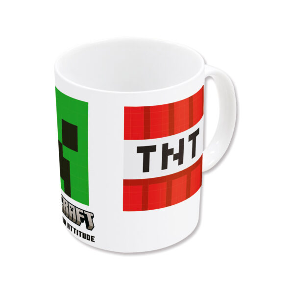 Tazza Minecraft TNT in ceramica Capacità 325ml - immagine 3