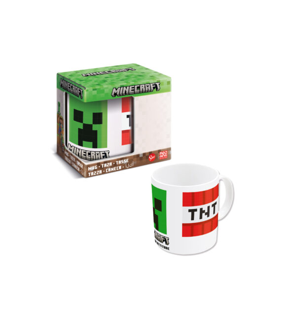 Tazza Minecraft TNT in ceramica Capacità 325ml