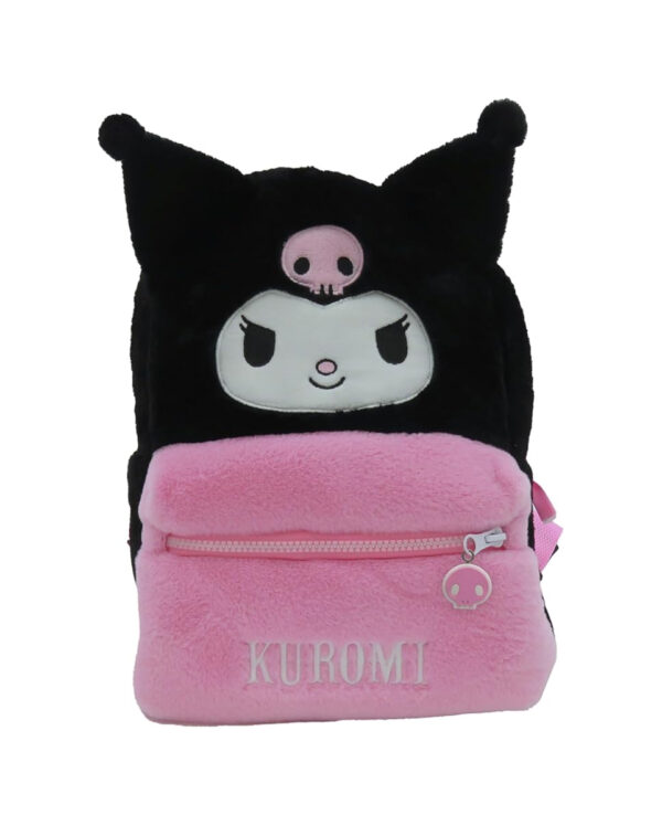 Hello Kitty Zaino Peluche Kuromi 22x30cm - immagine 4