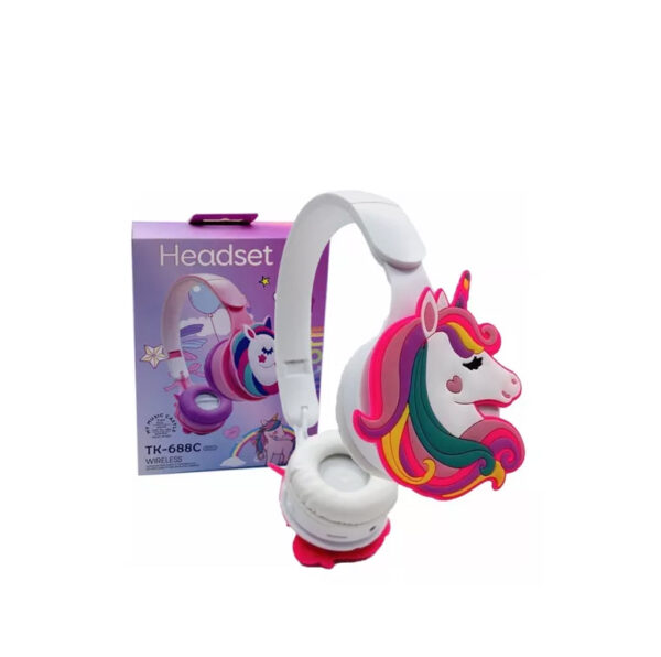 Mood ST7249 Cuffie Wireless Unicorno Bianco