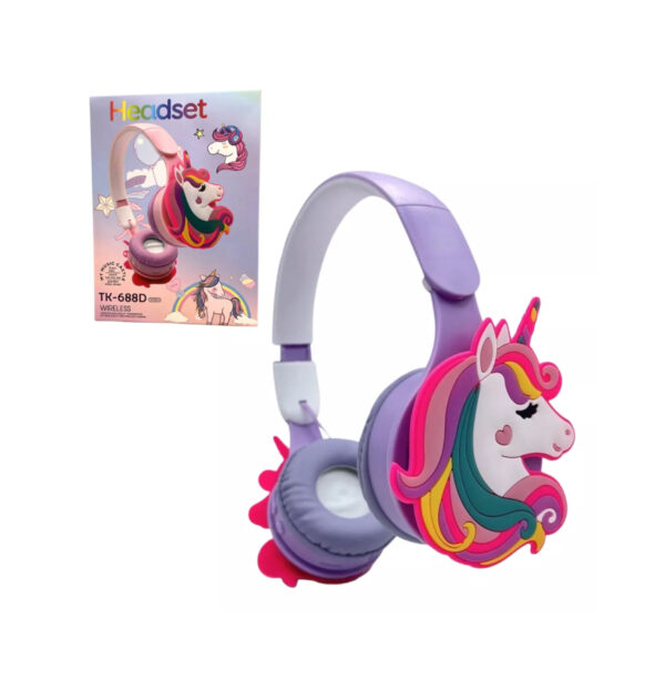 Mood ST7249 Cuffie Wireless Unicorno Viola