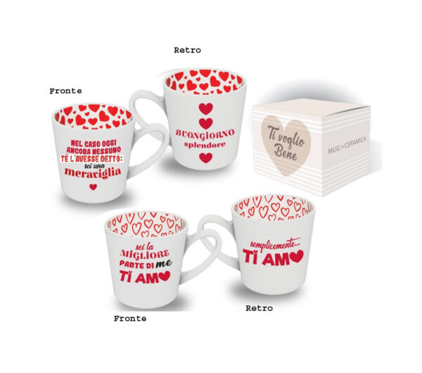 San Valentino Mug Tazza in ceramica Capacità 320ml - immagine 2