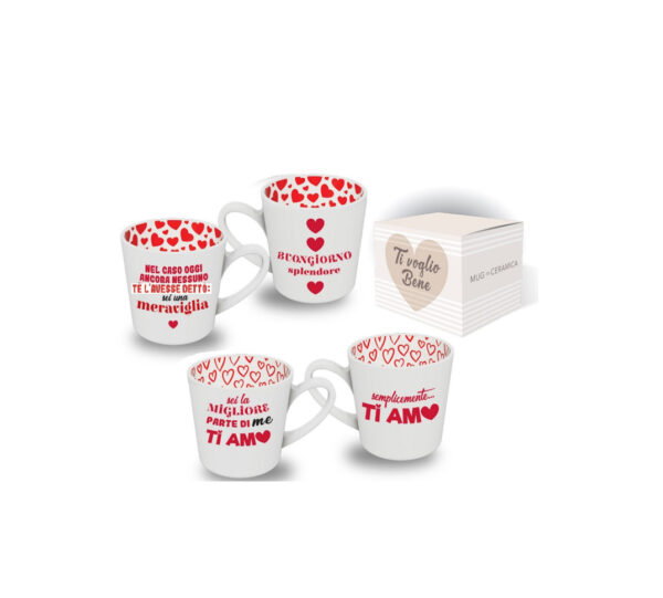 San Valentino Mug Tazza in ceramica Capacità 320ml