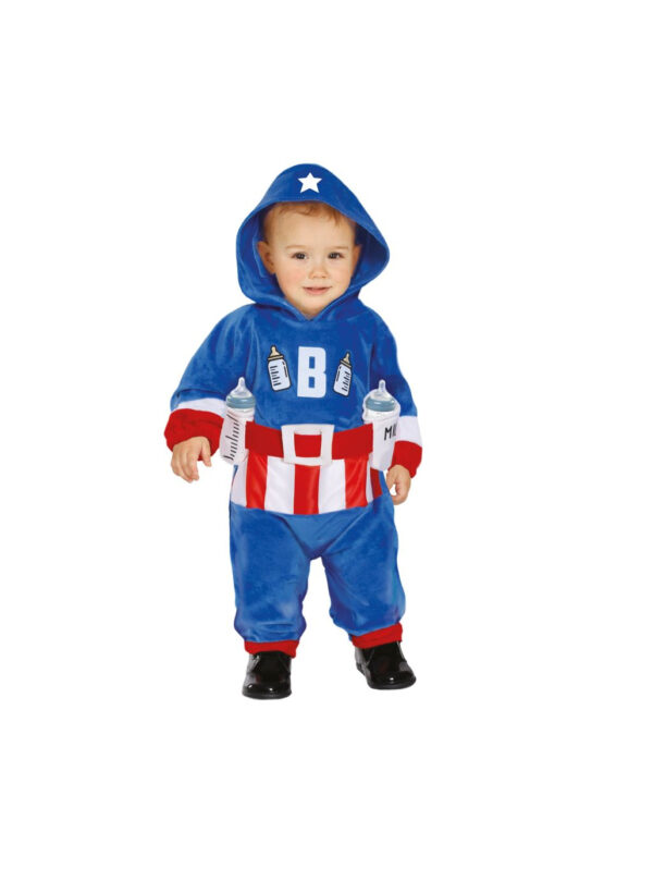 Guirca 76073 Costume da Baby Capitan Latte Taglia 18-24 mesi