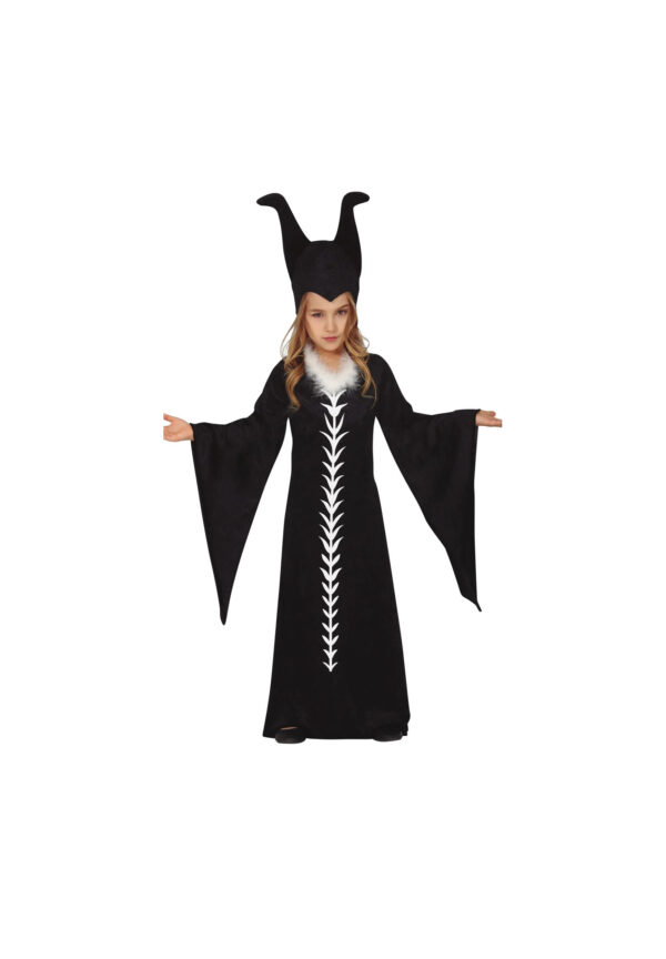 Guirca 77039 Costume Malefica Taglia 10-12 Anni