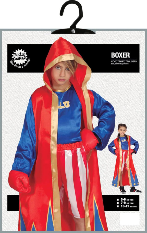 Guirca 77243 Costume Pugile Boxer Taglia 10-12 Anni - immagine 7