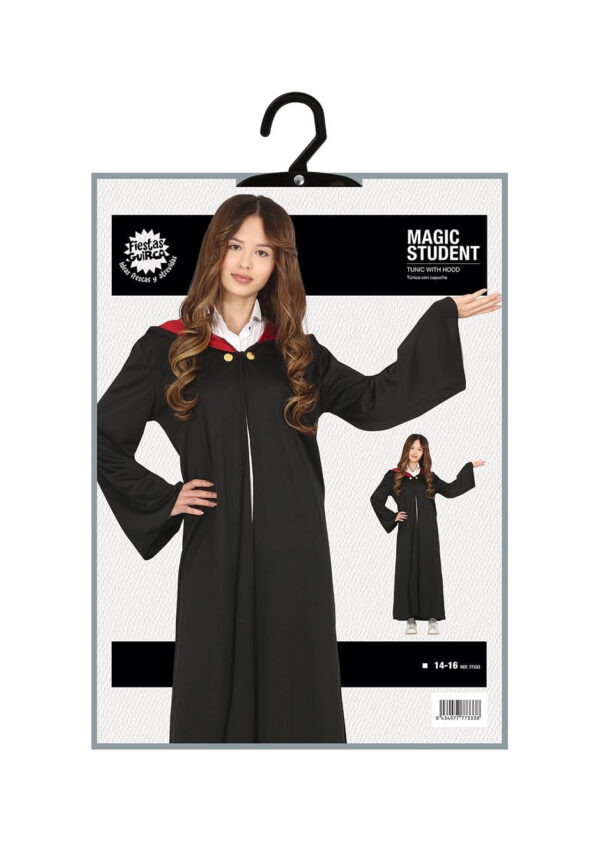 Guirca 77333 Costume Studente di Magia Taglia 14-16 Anni - immagine 4