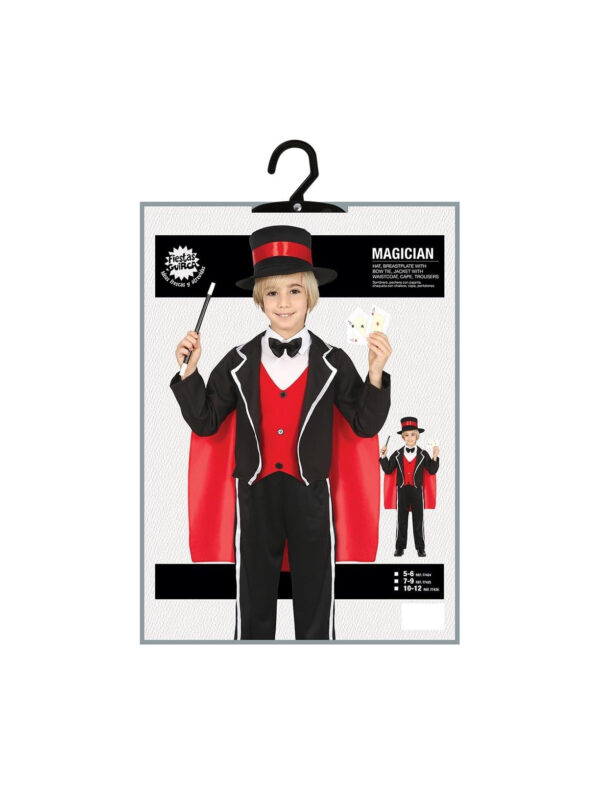 Guirca 77425 Costume Mago Taglia 7-9 Anni - immagine 5