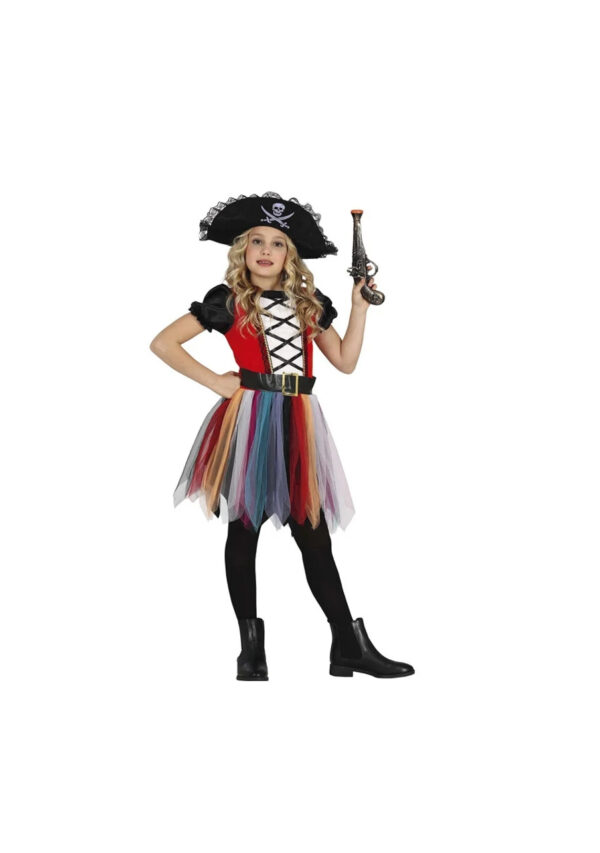 Guirca 77778 Costume da Piratessa Taglia 10-12 Anni