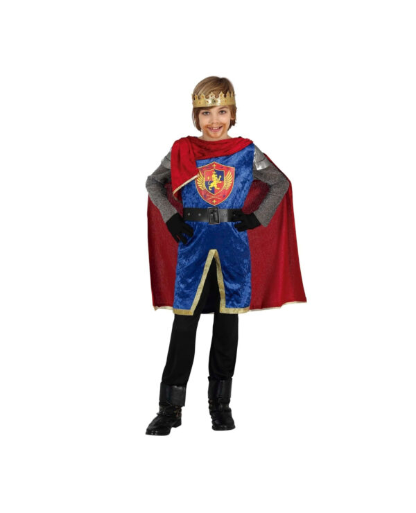 Guirca 77809 Costume Medievale da re Taglia 7-9 Anni