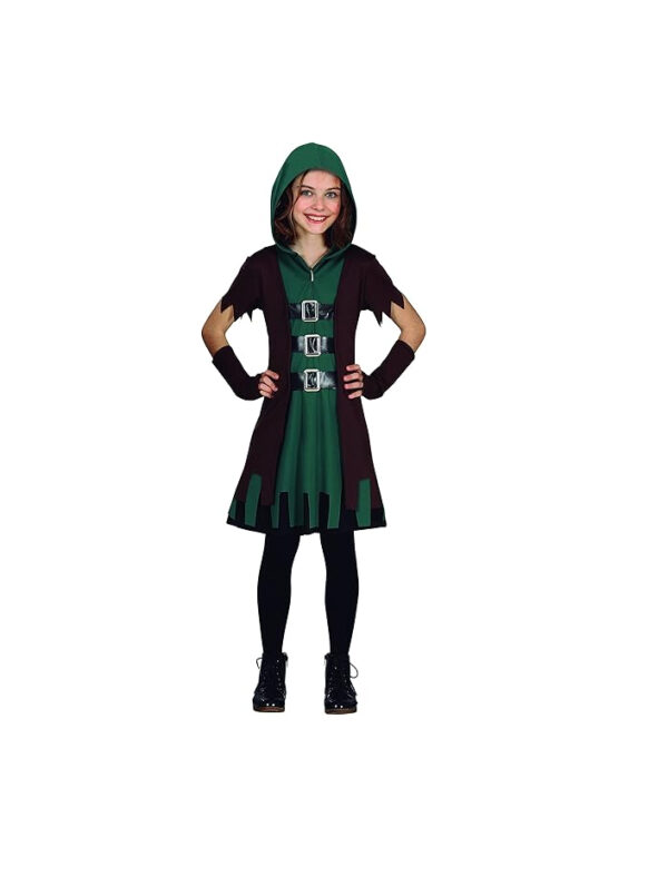 Guirca 77824 Costume da Arciere per Bambina Taglia 10-12 Anni