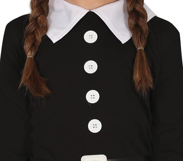 Guirca 78036 Costume Mercoledì Addams Wednesday Taglia 3-4 anni - immagine 3