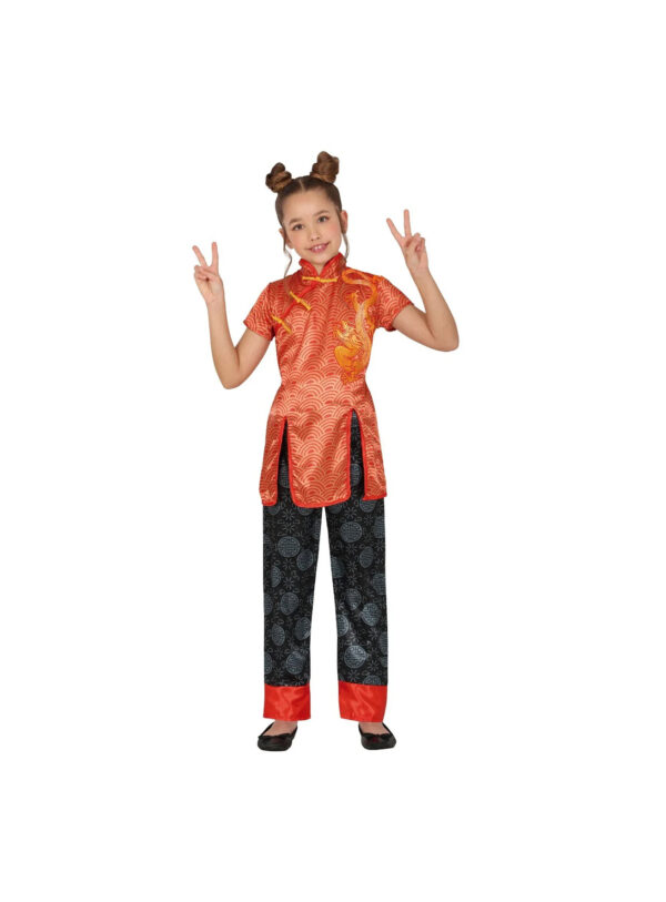 Guirca 78511 Costume da Cinese Taglia 10-12 Anni