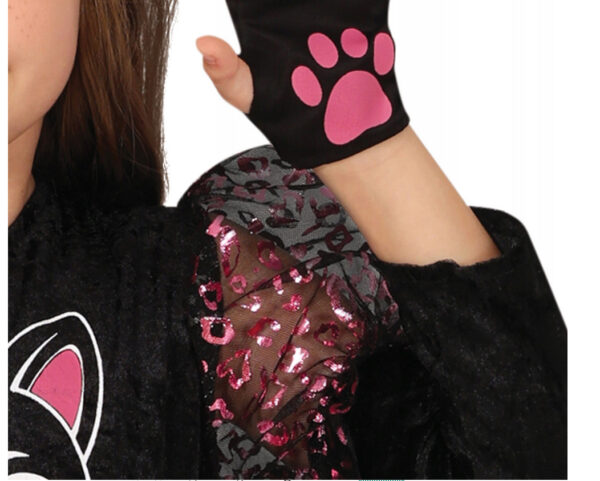 Guirca 78525 Costume Gatto Nero Black Kitty Taglia 7-9 Anni - immagine 9