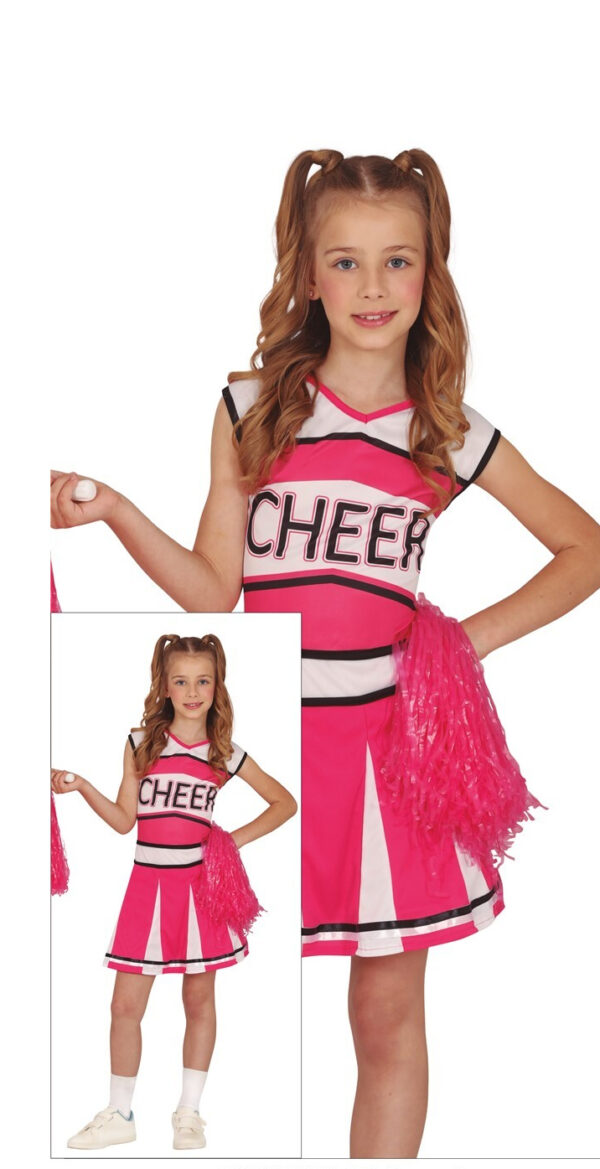 Guirca 78549 Costume Cheerleader Taglia 7-9 Anni - immagine 3