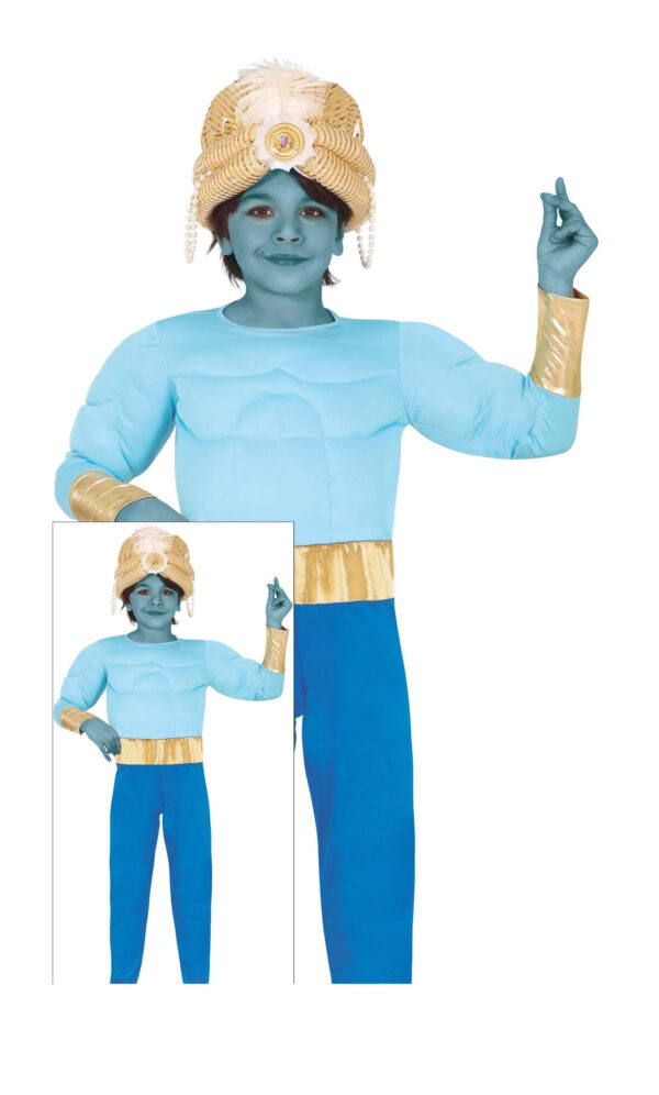 Guirca 78570 Costume da Genio Taglia 10-12 Anni - immagine 2