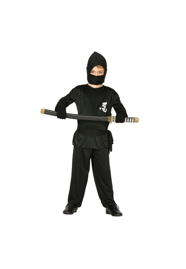 Guirca 78572 Costume Guerriero Ninja Taglia 7-9 Anni