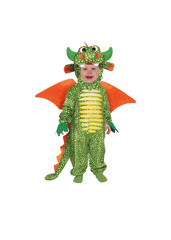 Guirca 78591 Costume da Drago Taglia 2-3 anni