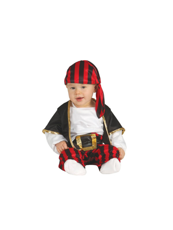 Guirca 78596 Costume da Pirata Taglia 2-3 anni