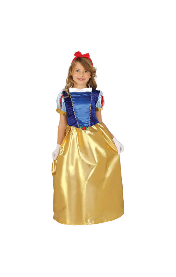 Guirca 81611 Costume Biancaneve Taglia 5-6 anni