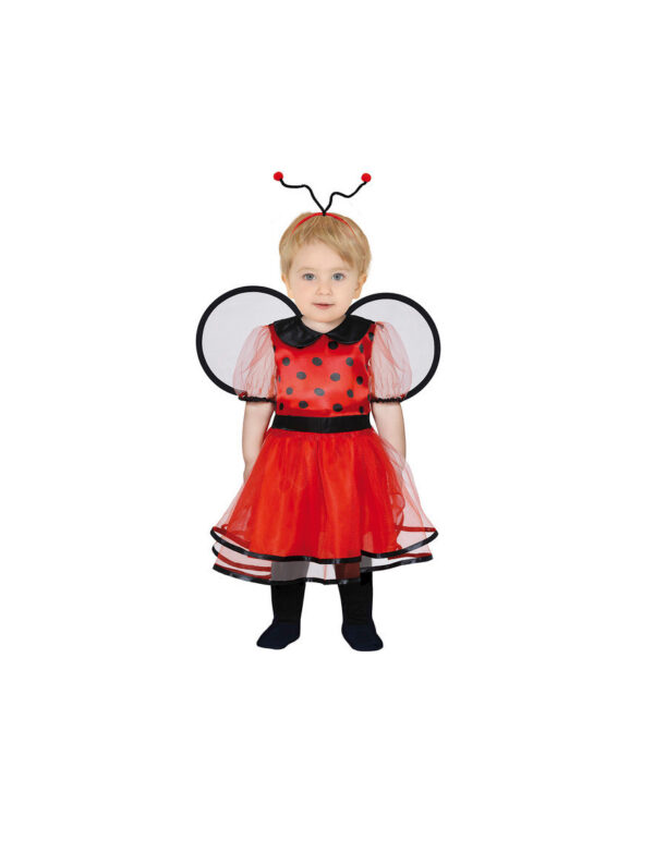 Guirca 82061 Costume Coccinella Baby Taglia 18-24 mesi