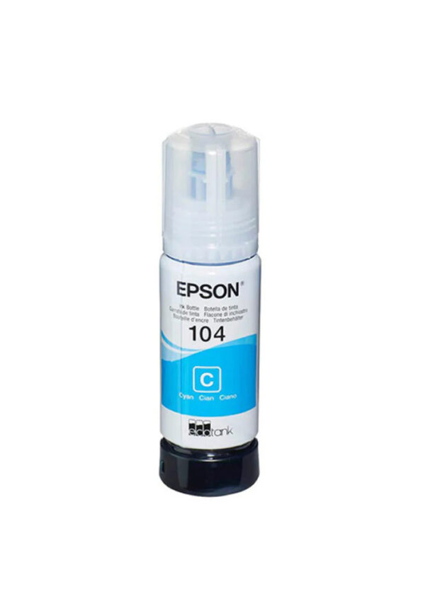 Epson Flaconi di inchiostro EcoTank originali Epson serie 104 65ml Ciano