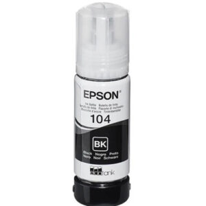 Epson Flaconi di inchiostro EcoTank originali Epson serie 104 65ml Nero