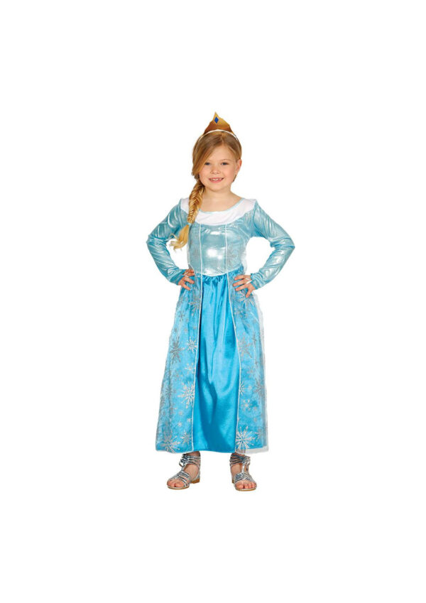 Guirca 83390 Costume Elsa Frozen Taglia 7-9 anni