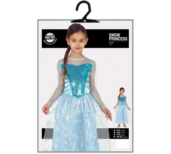 Guirca 83700 Costume Elsa Principessa delle Nevi Taglia 5-6 anni - immagine 4