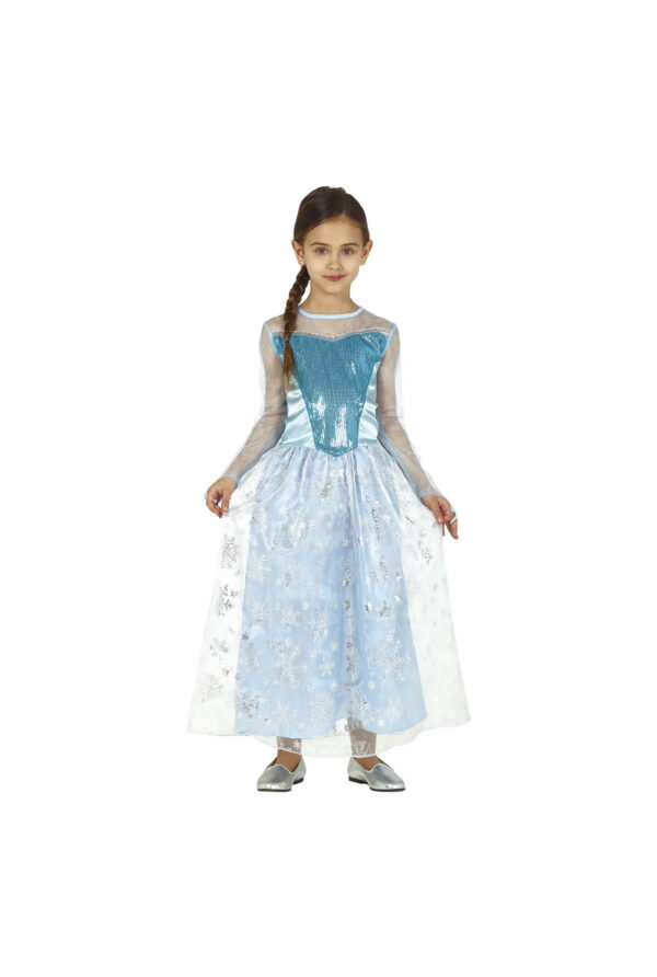 Guirca 83700 Costume Elsa Principessa delle Nevi Taglia 5-6 anni