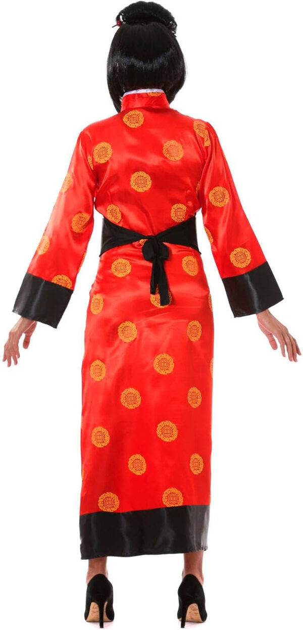 Guirca 84943 Costume da Orientale Cinese Kimono Adulto Taglia M - immagine 2