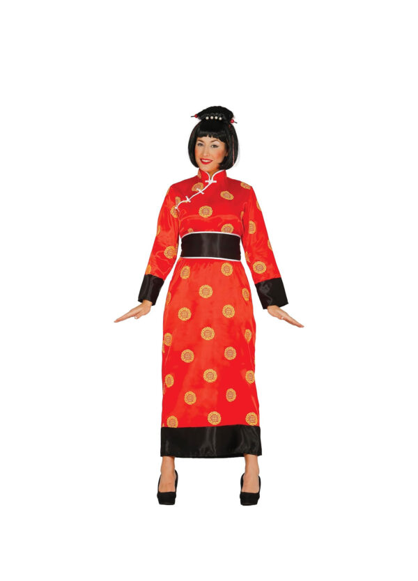 Guirca 84943 Costume da Orientale Cinese Kimono Adulto Taglia M