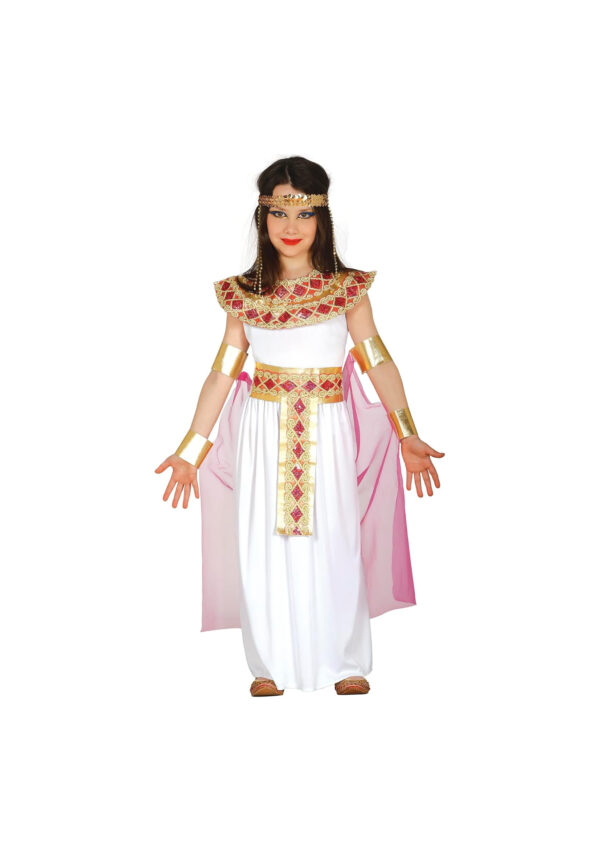 Guirca 85944 Costume Egiziana Cleopatra Taglia 7-9 Anni