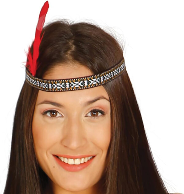 Guirca 86384 Costume da Indiana Nativa Americana Adulto Taglia S - immagine 2