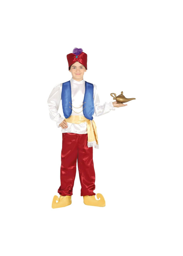 Guirca 87512 Costume Aladino Ladro del deserto Taglia 7-9 anni